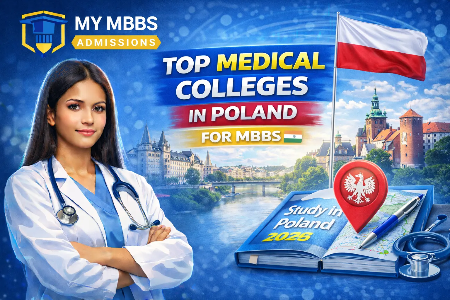 Top Medical Colleges in Poland for MBBS (MD) | Fees, Admission & Ranking