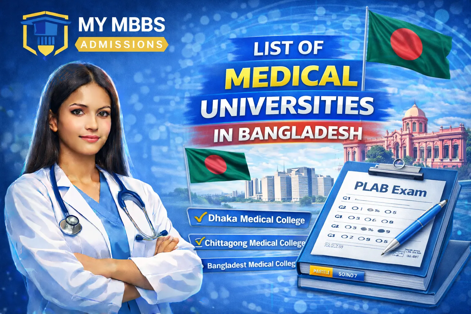 List of Medical Universities in Bangladesh | Government & Private Colleges